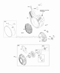 Fuel Supply Diagram and Parts List for 305440-1409-E1  Briggs and Stratton Engine